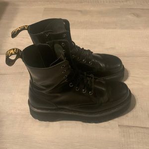 Dr. Martens Jadon Black Leather Boots Men Size 10
